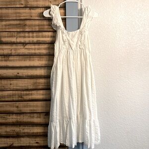 Grade&Gather soft white sundress